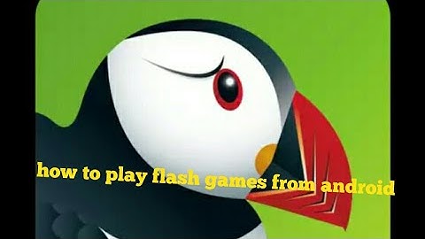 How to play flash games from android!!!