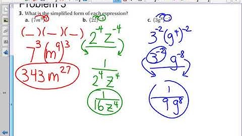 Algebra 1 - Lesson 7.4 More Multiplication Properties of Exponents (2019)