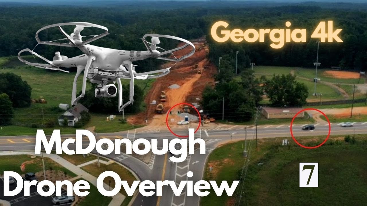 Construction drone services | Georgia drone video | McDonough under construction road | Episode 6 |