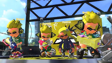 Splatoon 2: Tower Control Ranked Battle Gameplay