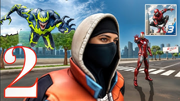 Spider Fighter 3 New Missions Full Gameplay Walkthrough Part 2 (Android,IOS)