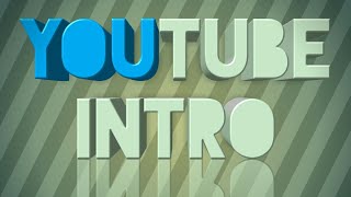 My YOUTUBE INTROOOO | My first Video