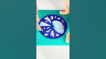 Hypnotic Patterns for Deep Relaxation: Mesmerizing ASMR Art! #art #asmr #shorts #spirograph #2024