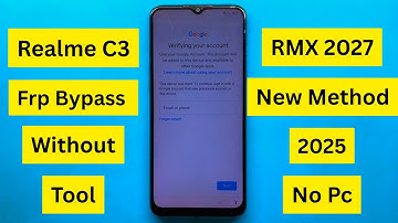 Realme C3 RMX2027 FRP Bypass Trick 2025 | YouTube Update Problem Solution