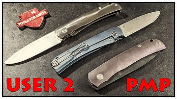 PMP USER II - Ein Modell sogar mit Zirkonium Griff! Tools For Gents