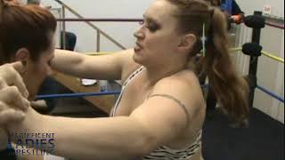 Miss Maulie vs April Hunter! #womenswrestling #grappling #tos