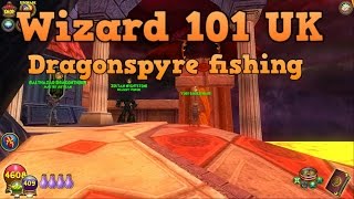 Wizard 101 : Dragonspyre fishing quest done!