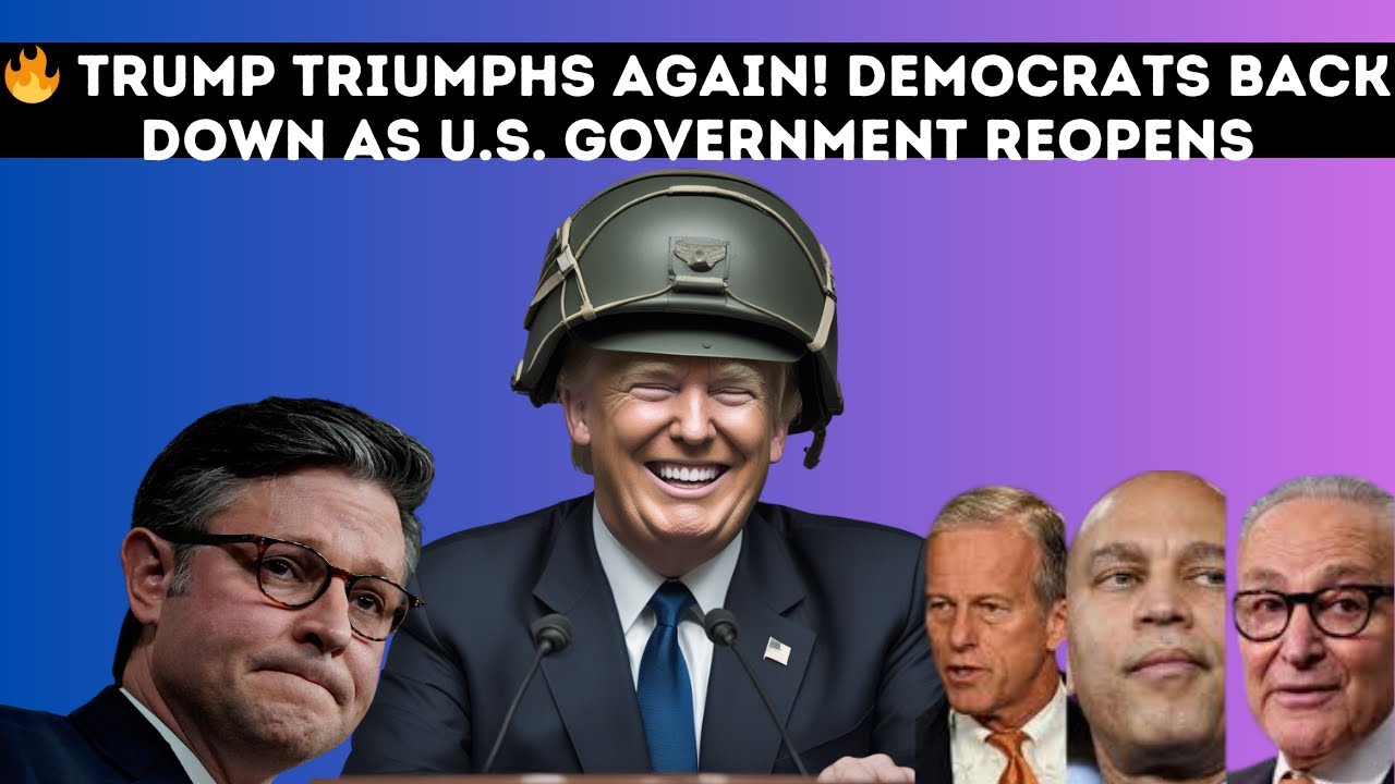 Президент Дональд Трамп одерживает еще одну крупную победу, поскольку семь сенаторов-демократов, ...