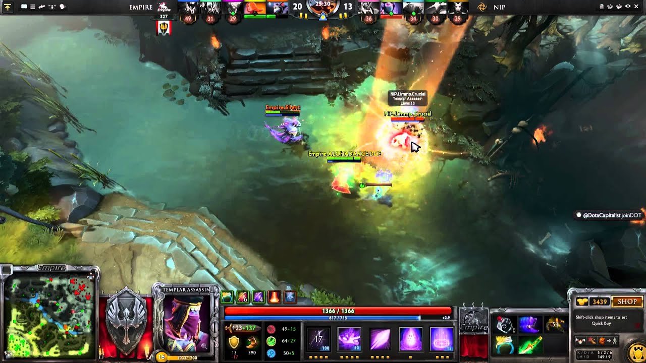 (Highlights) Team Empire vs Ninjas in Pyjamas Finals @ D2CL