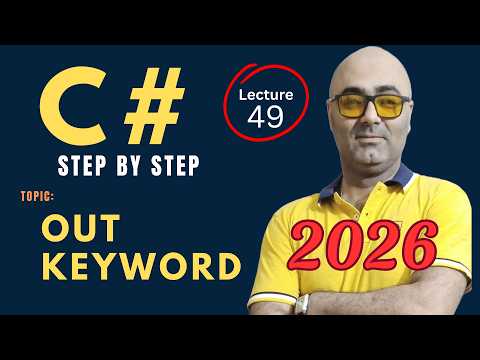 C# Out keyword – Beginner Friendly Tutorial –  Csharp programming 2026