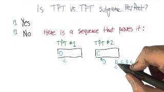 TfT vs TfT Quiz Solution - Georgia Tech - Machine Learning
