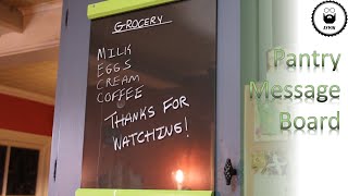 Pantry Message Board