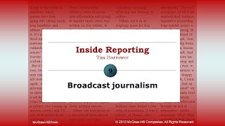Broadcast journalism