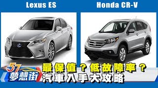 最保值？低故障率？汽車入手大攻略《夢想街57號》2017.06.28