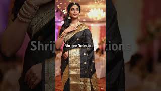 This Banarsi saree highlight elegance, tradition, or modern style