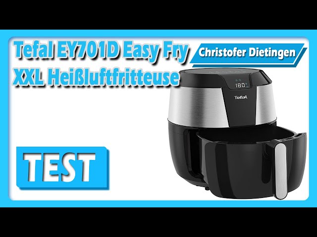 Tefal EY701D Easy Fry XXL Heißluftfritteuse - YouTube