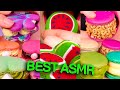 Macaron Best of Asmr eating compilation - Jane, Kim and Liz, Mellawnie, Hongyu ASMR |  ASMR PART 450