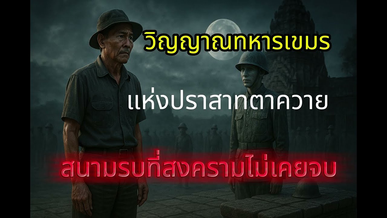 วิญญาณทหารเขมร แห่งปราสาทตาควาย  สนามรบที่สงครามไ