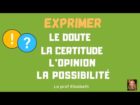 Vidéo: La supposition peut-elle être un verbe ?