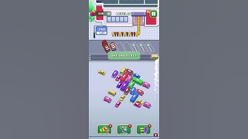 Bus Escape - Traffic Jam - Parking Puzzle - Gameplay Walkthrough Level 36 #busescape #shorts