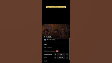 How to Adjust Subtitles in MX Player ? #shorts #android #howto #mxplayer