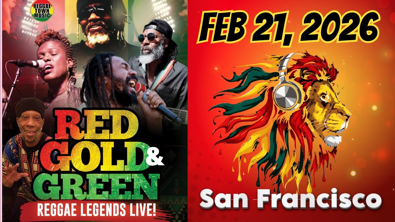 🔥 Roots & Conscious Reggae in San Francisco | Red, Gold & Green Reggae Legends Live