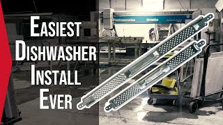 Easiest Dishwasher Install Ever with the E-Z Dishwasher Bracket