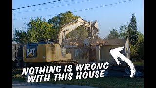PREVENTATIVE House Demolition (With Timelapse)
