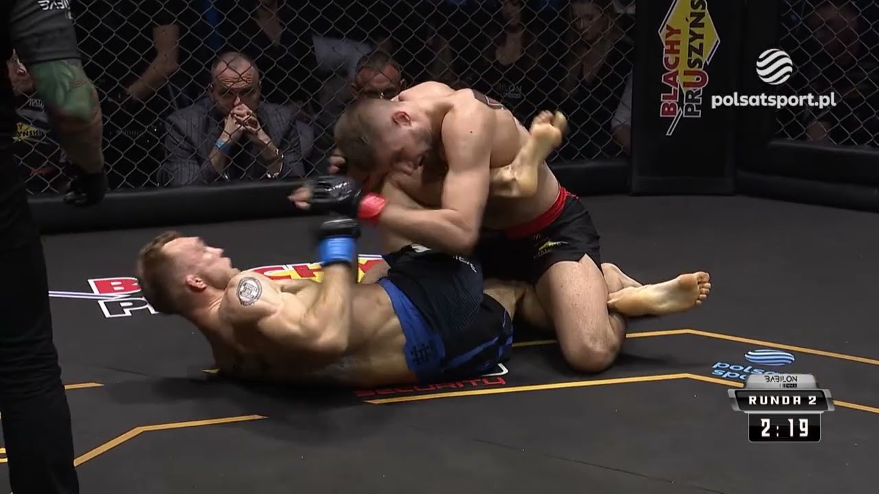 🏆 KACPRZAK poddaje MENDLEWSKIEGO w obronie pasa | Babilon MMA 34