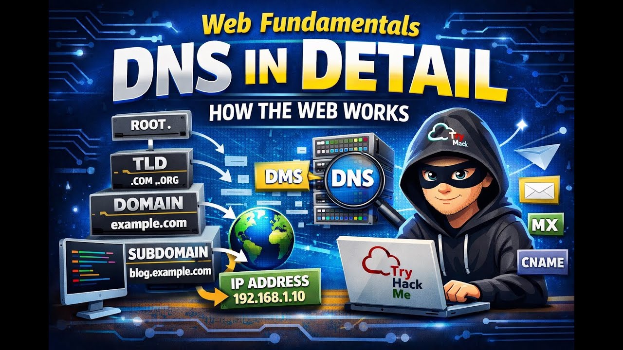 1.1 DNS in Detail - How the web works | TryHackMe