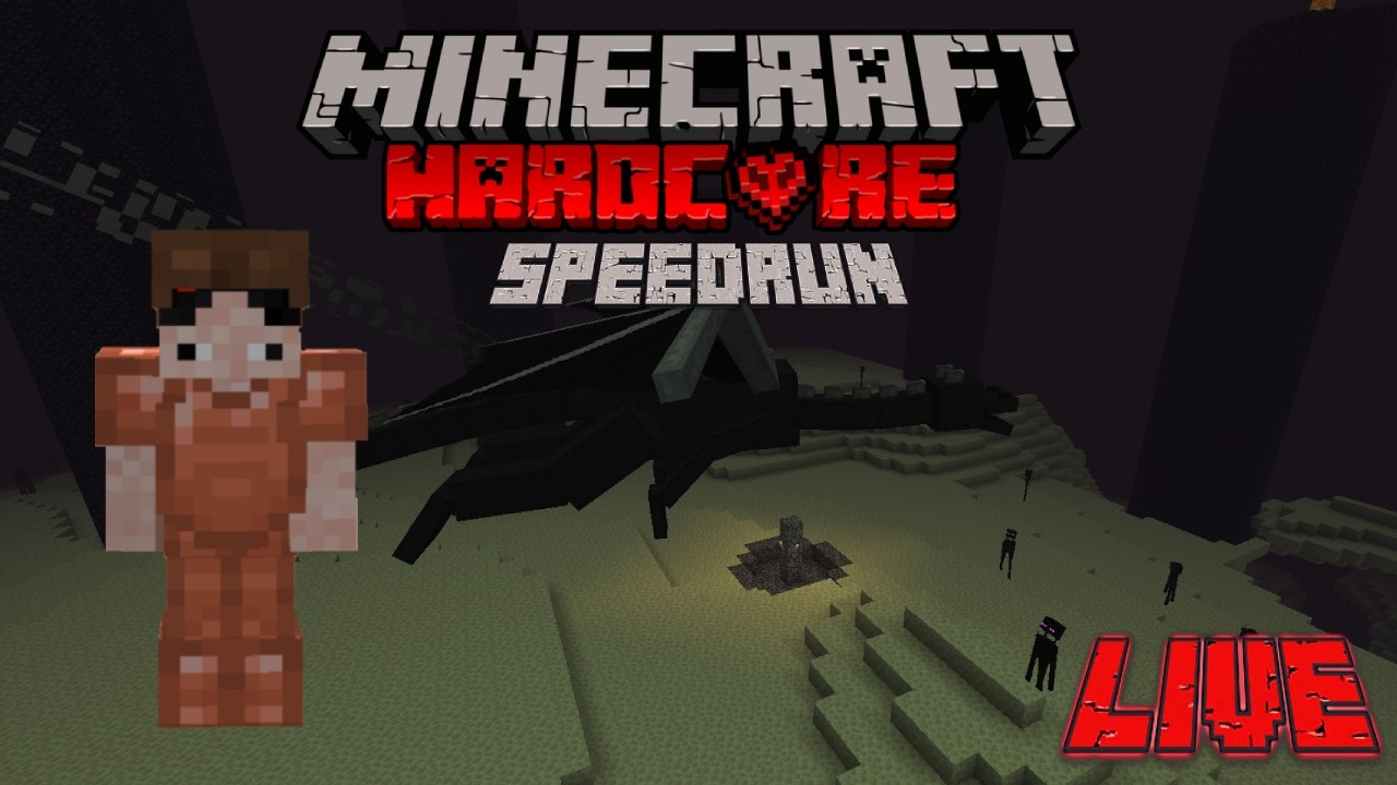 🔴BEST SPEED RUNNER OF ALL TIME | DEFEATING THE ENDER DRAGON FIRST TRY!!  MINECRAFT LIVE STREAM🔴