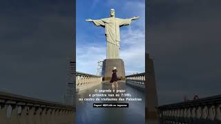 Segredo para tirar fotos com o Cristo redentor vazio #riodejaneiro #cristoredentor Segredo para tirar fotos com o Cristo redentor vazio #riodejaneiro #cristoredentor