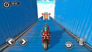 US Police Robot Bike Stunts - Bike Racing 3D Android Gameplay screenshot 5