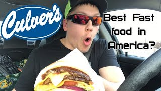 Culver's - Best fast food burger in america?