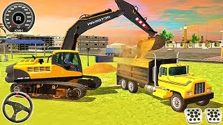 Heavy Excavator Crane Construction Sim 2019 - Best Android GamePlay screenshot 5