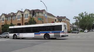 A westbound CTA Route # 80 /  Irving Park Road bus. Early June, 2025.