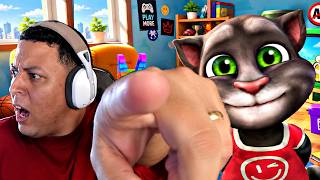 My cat is haunted!!! My Talking Tom