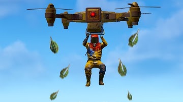 Как я нашел друзей с помощью дронов в RUST