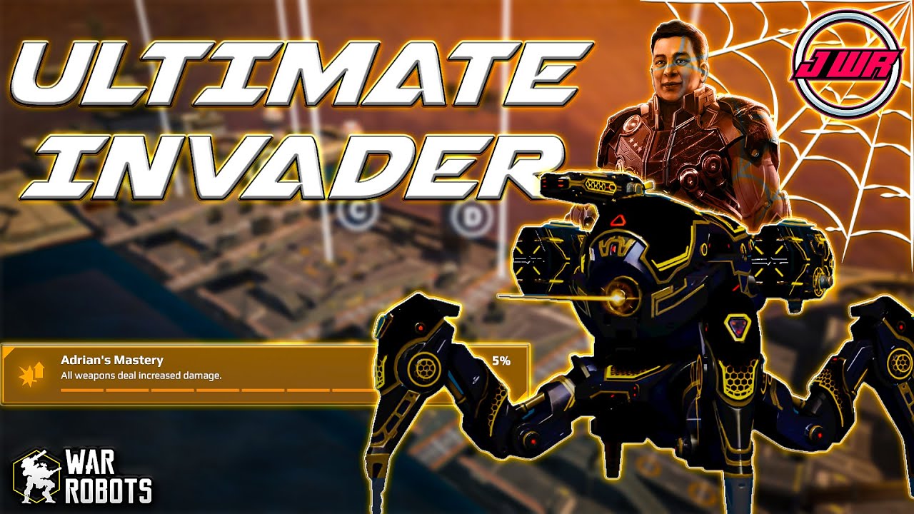 Is the Ultimate invader the best UE Robot? war robots Update 9.9.9 gameplay 