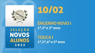 Novos Alunos 2022: Sorteio de vagas (10/02)