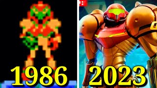 Evolution of Metroid Games 1986-2023