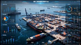 Smart Port Digital Twin System｜Hightopo