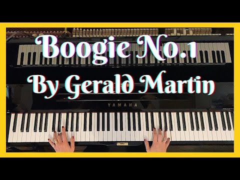 Boogie Woogie piano Boogie No 1 ABRSM Initial piano exam piece 2021 & 2022 C9 Boogie No 1
