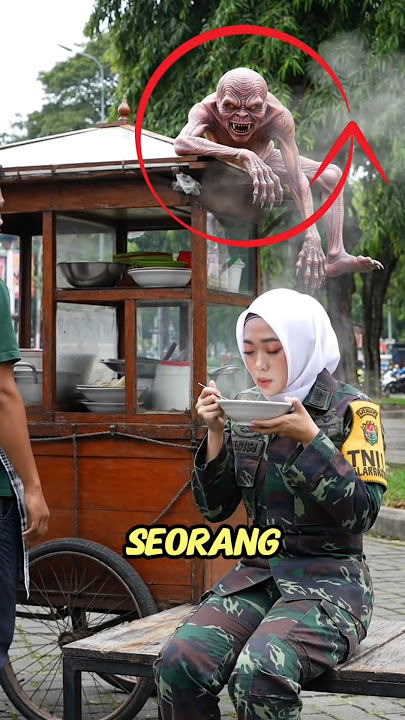 Real appearance of a tuyul figure that is disturbing residents.! #shorts