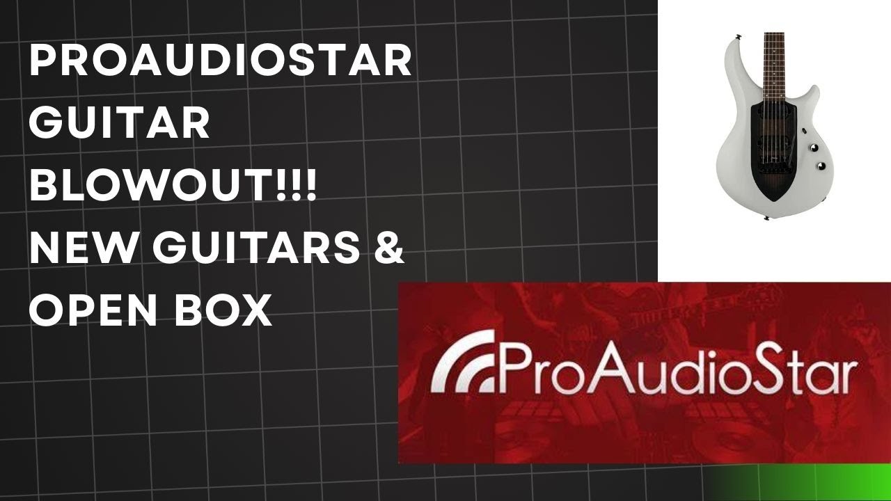 Скидки на гитары ProAudioStar просто безумие!!!