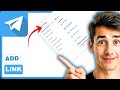 How to add Telegram link to Facebook (Easiest Way)(2026 Guide)