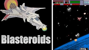 Blasteroids 1987 - Retro / Classic Arcade Gameplay