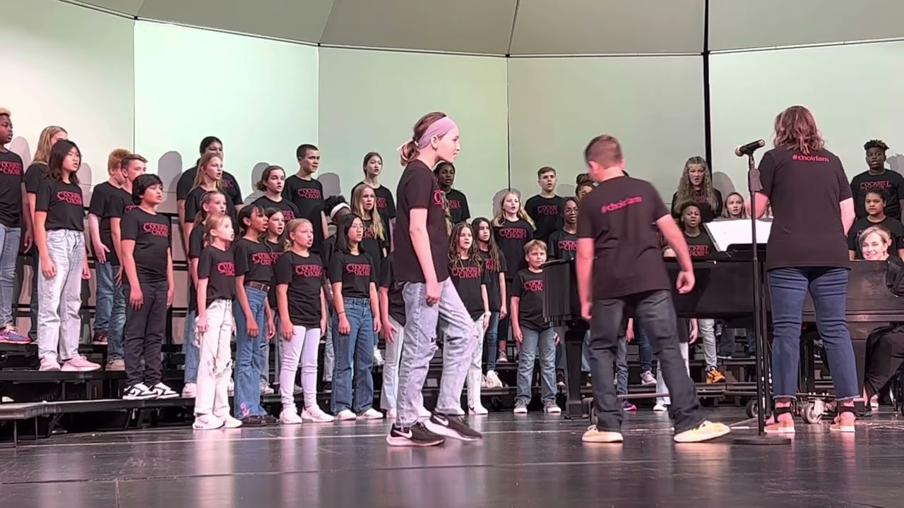 Cockrill Middle School 6th Grade Choir Fall 2022 Concert