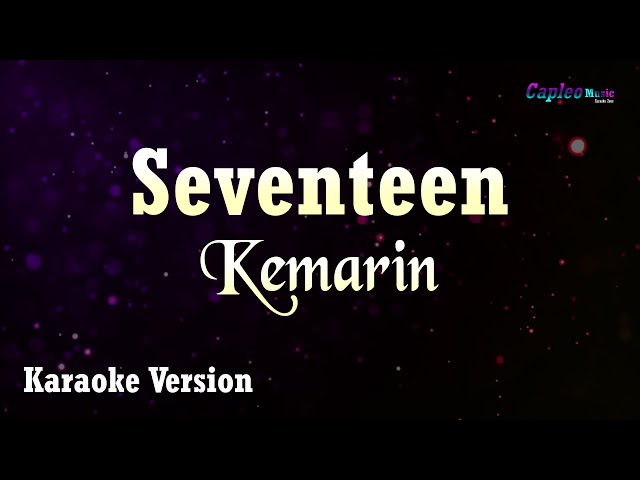 Seventeen - Kemarin (Karaoke Version) class=