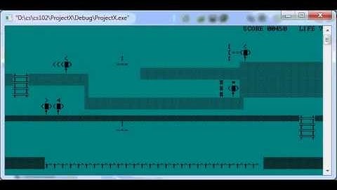 Win32 Console Application c++ Game 2D Array Char